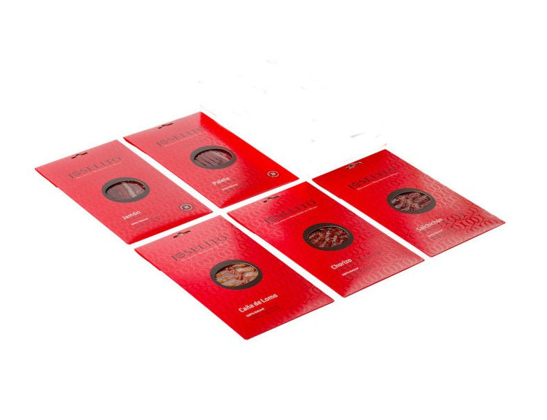 Pack Degustación Joselito 5 piezas 70 g + Chorizo Gratis