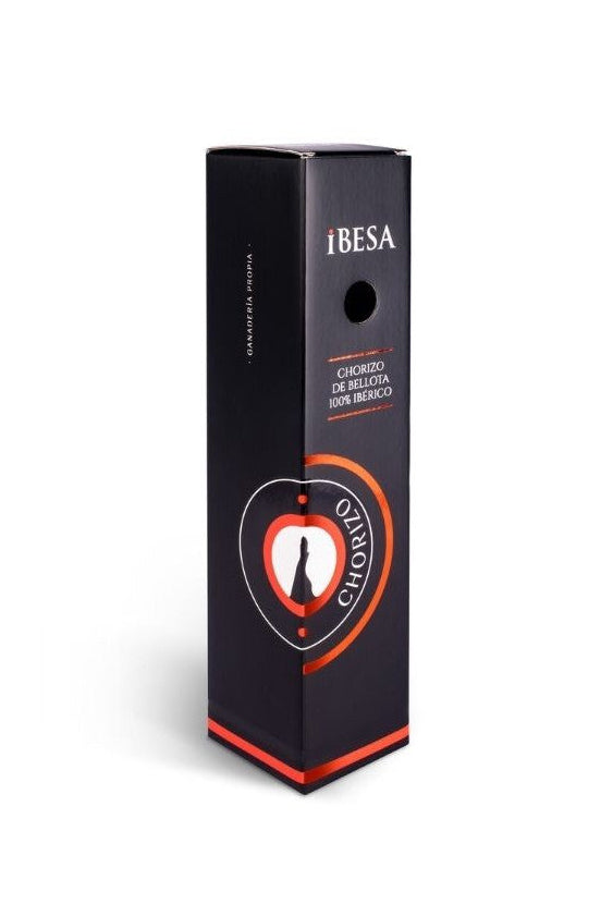 Chorizo 100% Ibérico de Bellota — Medio Estuche (450–500 g)