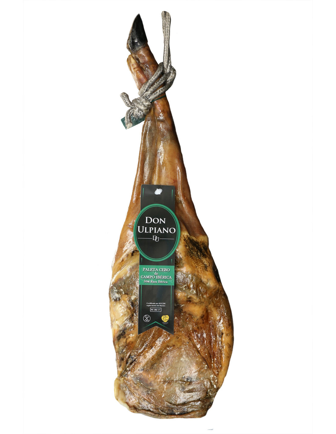 Paleta 50% Ibérica de Cebo de Campo – Don Ulpiano