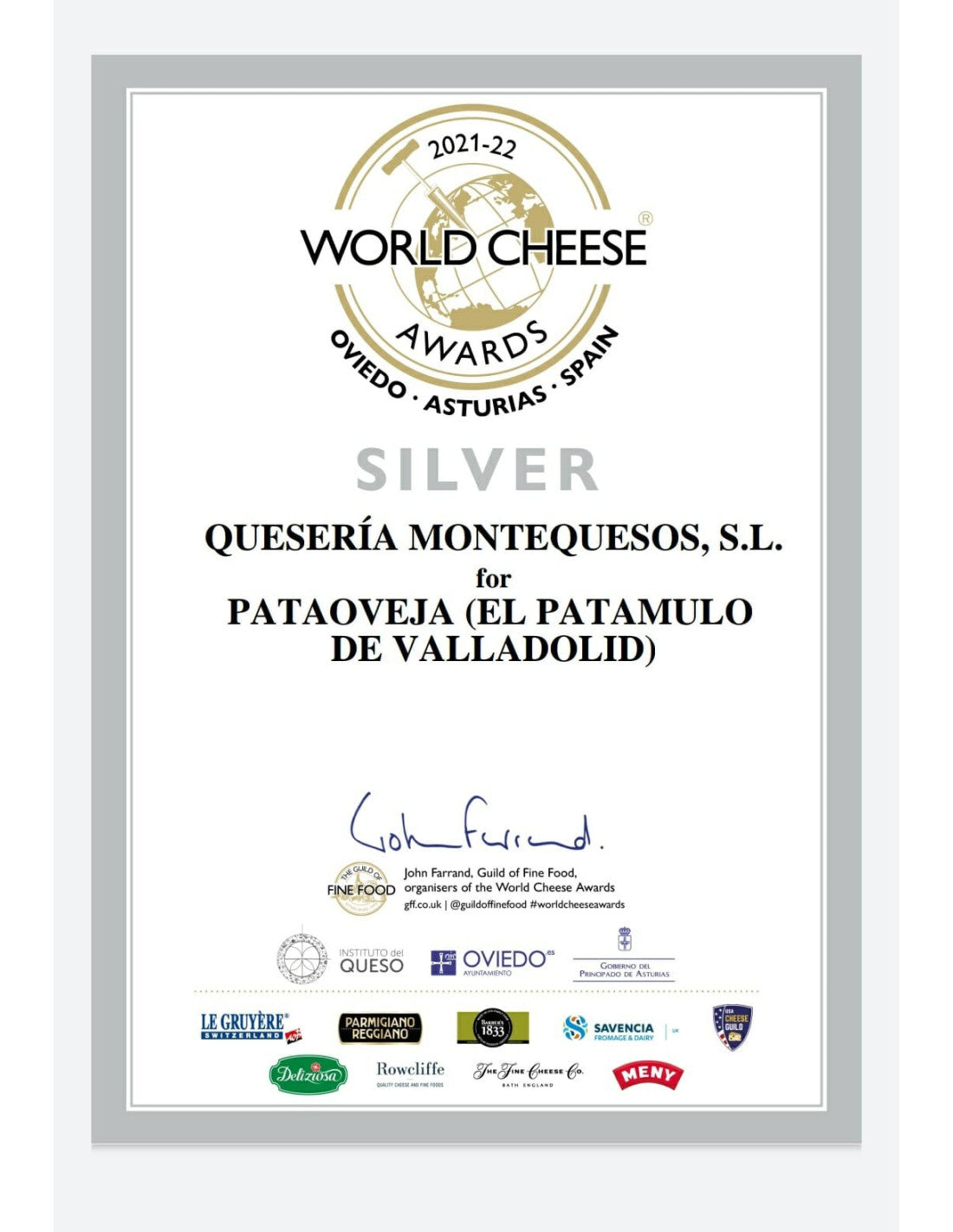 Queso de Oveja Pataoveja (Patamulo) Semicurado