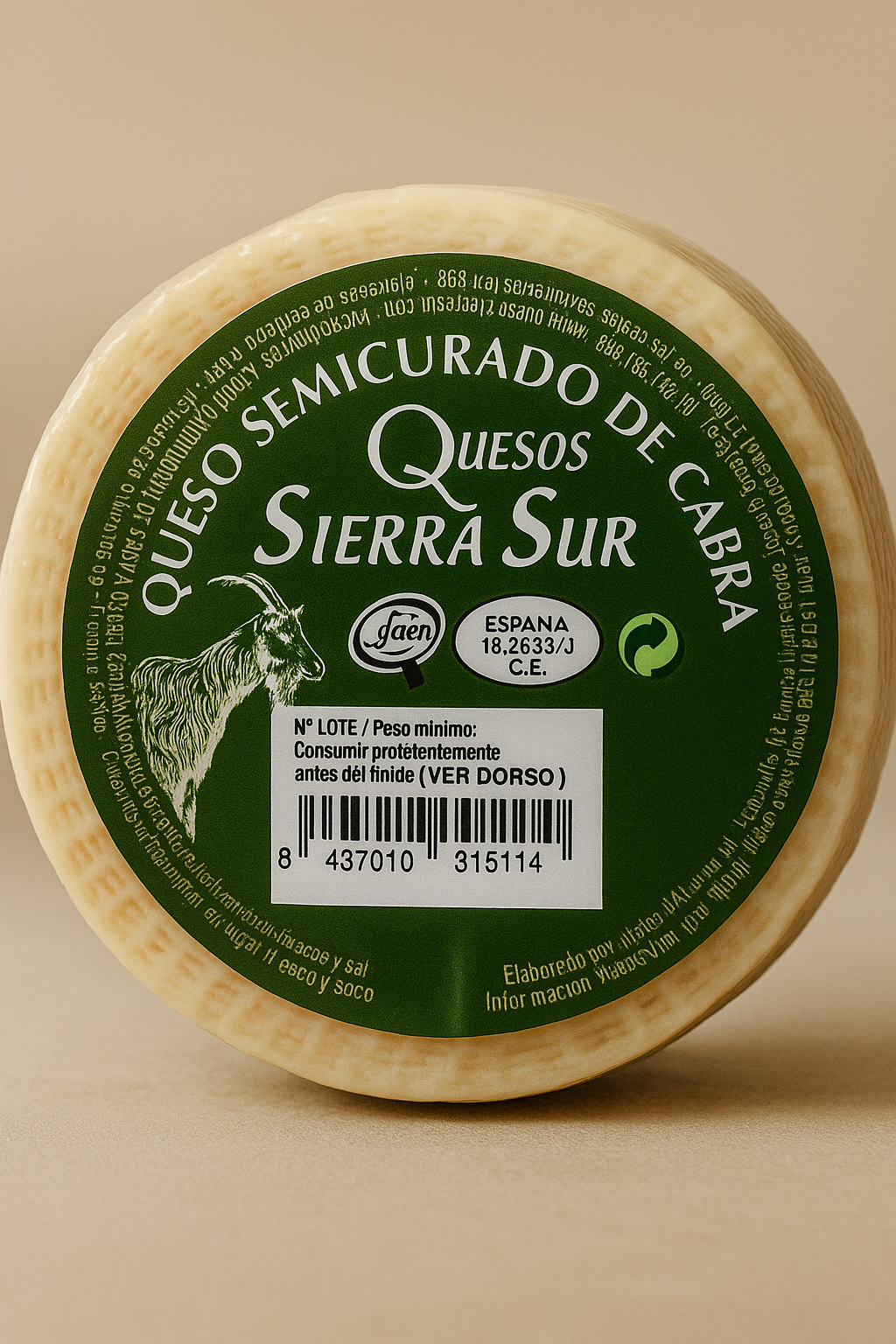 2 Quesos de Cabra Semicurado – Sierra Sur Jaén