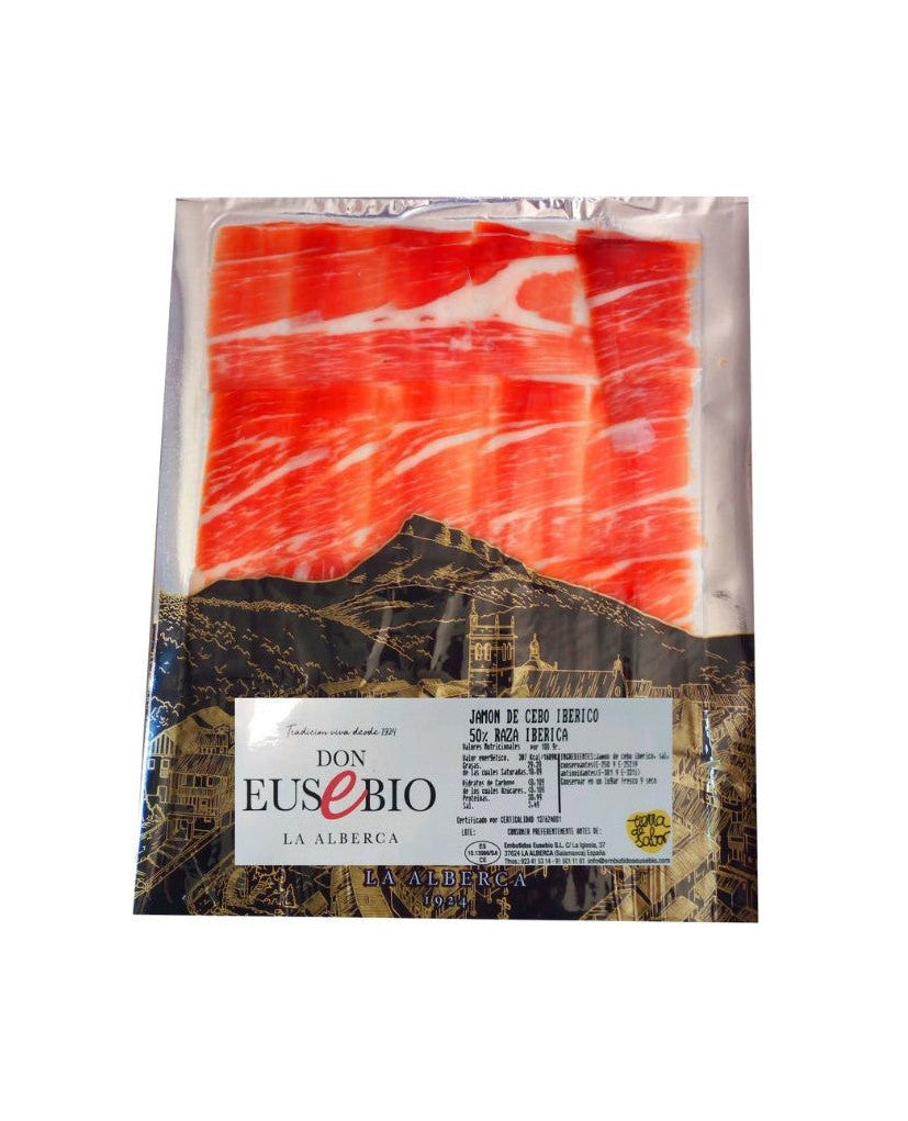 1 kg Jamón Cebo Ibérico 50% loncheado a máquina | Salamanca