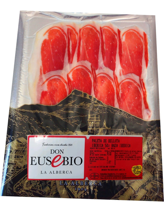 1 kg Paleta de Bellota Ibérica 50% Raza Ibérica Eusebio Salamanca a máquina