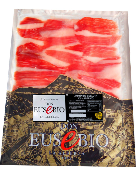 Jamón de Bellota 100% Ibérico Eusebio | 1 kg cortado a cuchillo