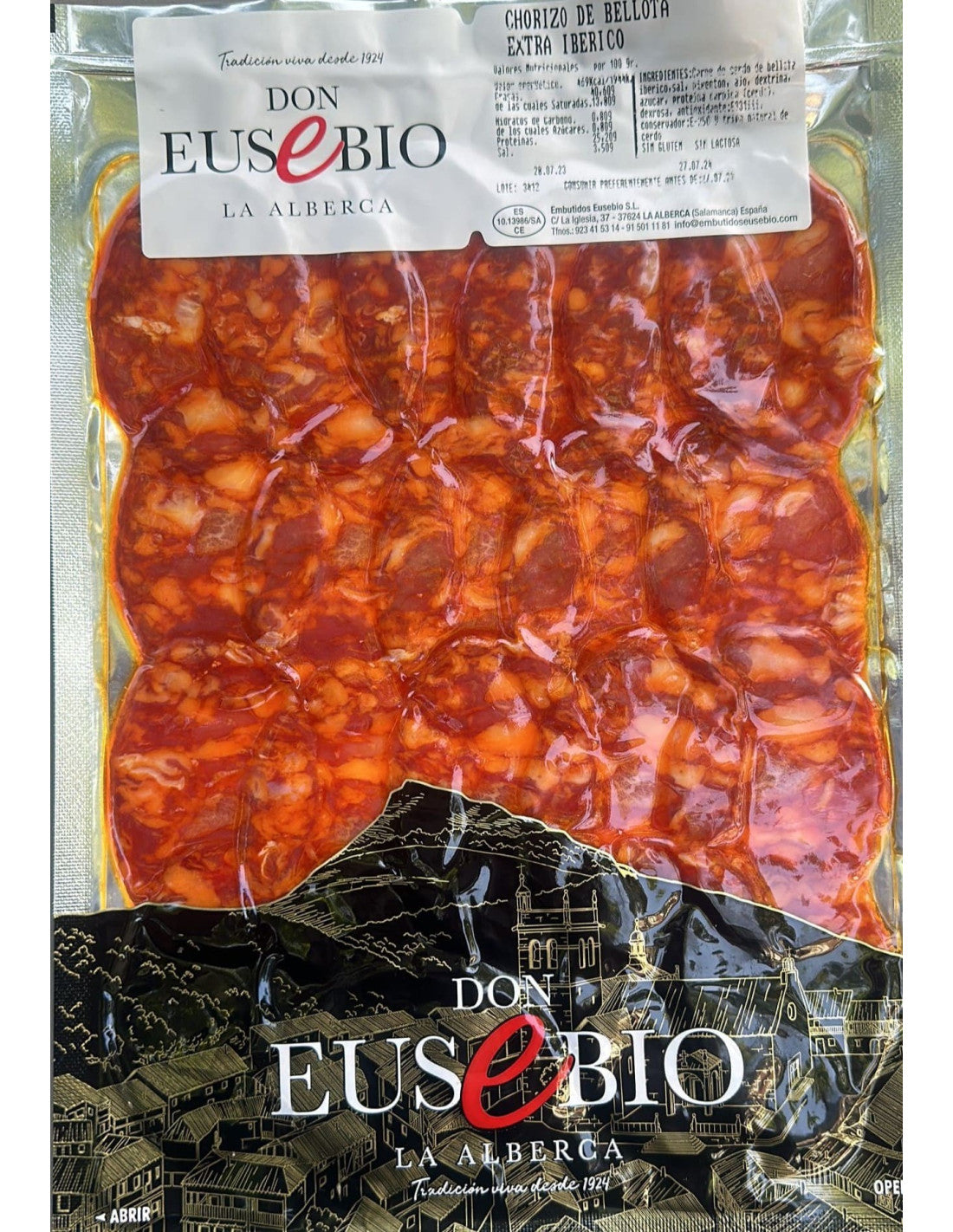 Lote Don Eusebio Degustación | Jamón y Embutidos de Bellota