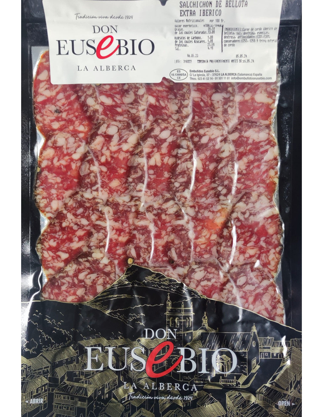 Lote Don Eusebio Degustación | Jamón y Embutidos de Bellota