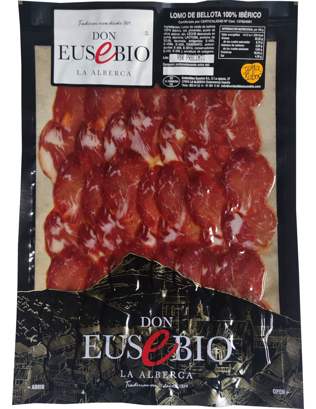 Lote Don Eusebio Degustación | Jamón y Embutidos de Bellota