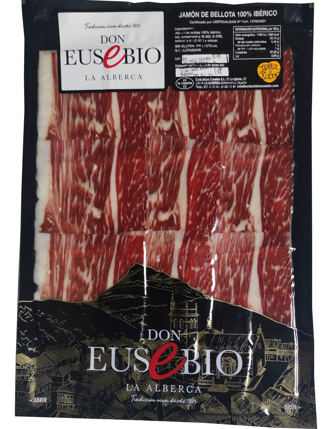 Lote Don Eusebio Degustación | Jamón y Embutidos de Bellota