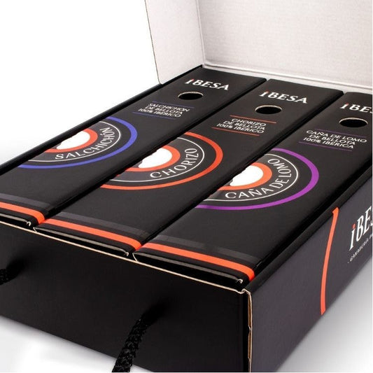 Lote 100% Ibérico de Bellota | Lomo, Chorizo y Salchichón