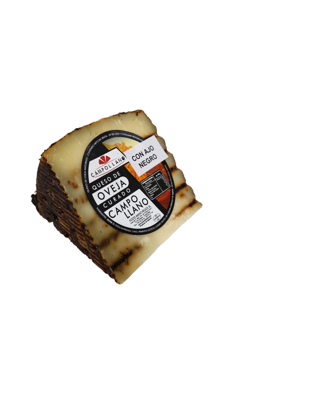 Queso de Oveja con Ajo Negro – Curado, 6 meses