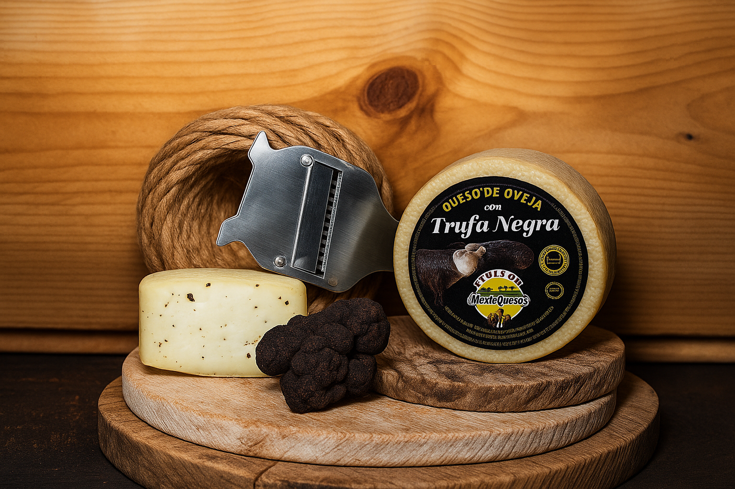 Queso Oveja Trufa Negra Montequesos | Pack 2 uds